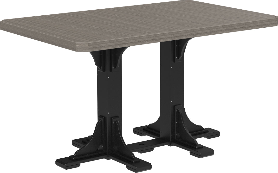 LuxCraft 4' x 6' Rectangular Table - Ever Season Furniture