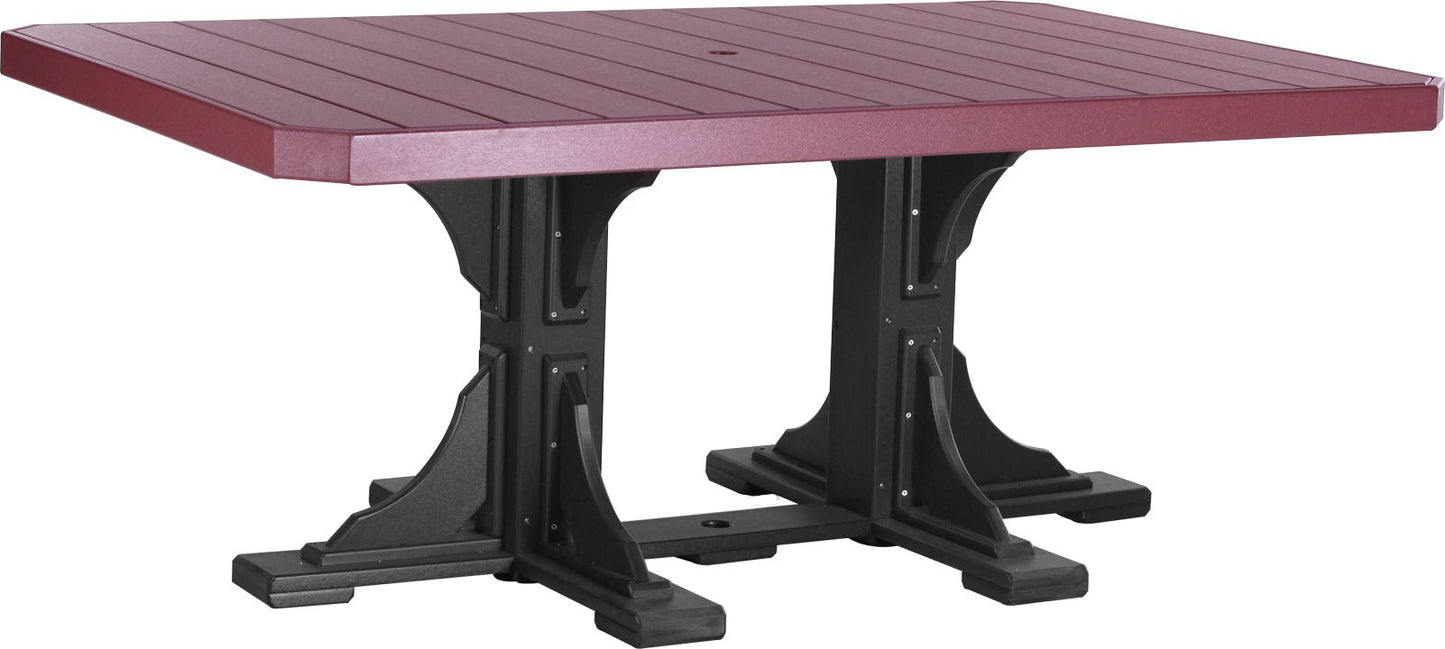 LuxCraft 4' x 6' Rectangular Table - Ever Season Furniture
