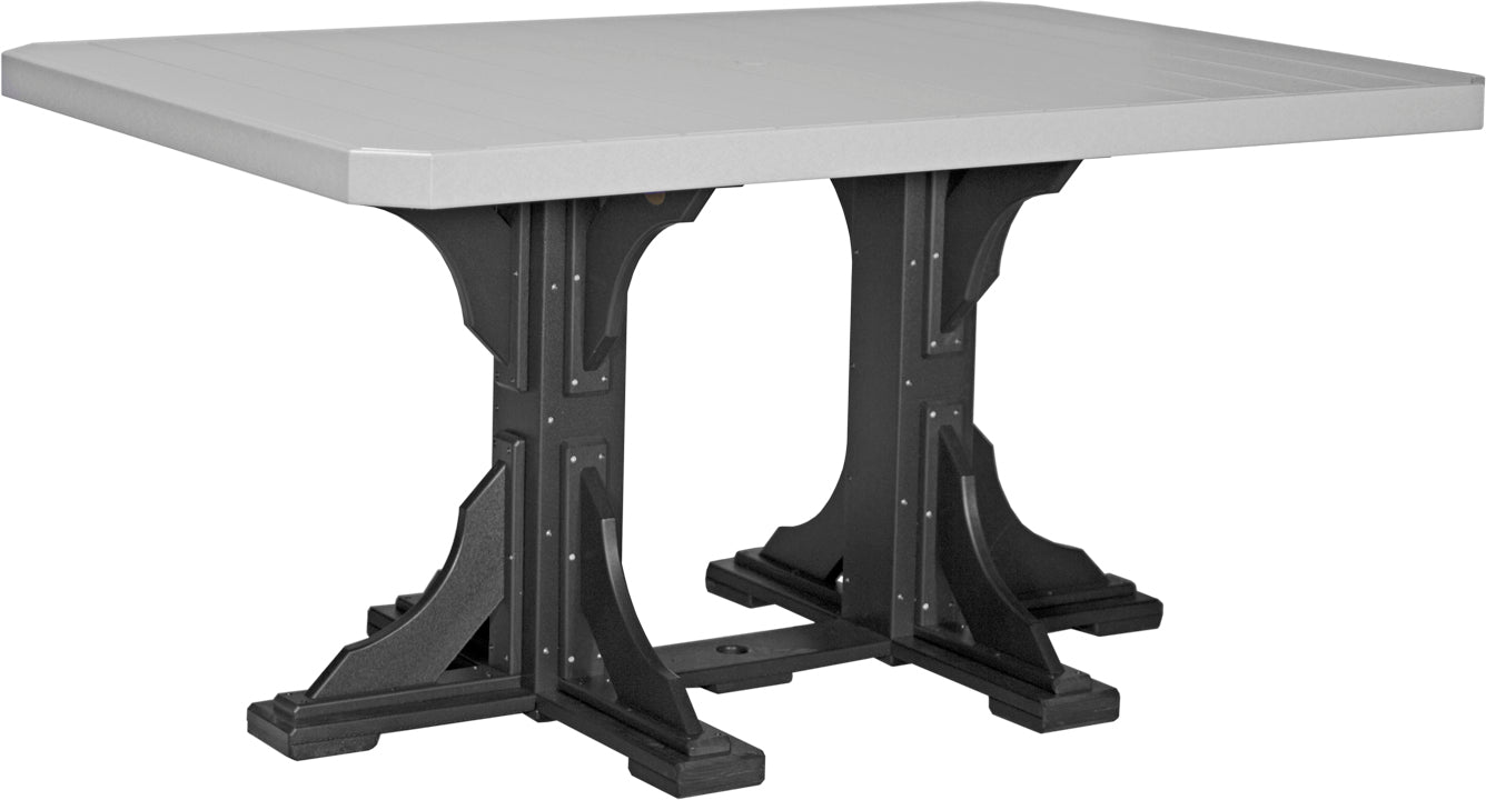 LuxCraft 4' x 6' Rectangular Table - Ever Season Furniture