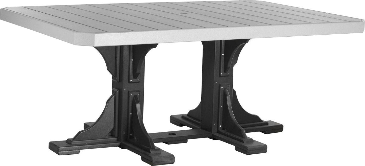 LuxCraft 4' x 6' Rectangular Table - Ever Season Furniture