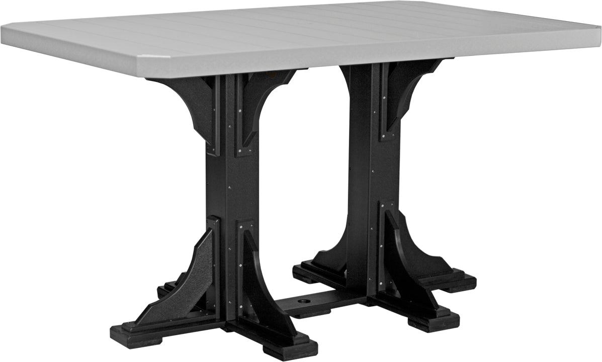 LuxCraft 4' x 6' Rectangular Table - Ever Season Furniture