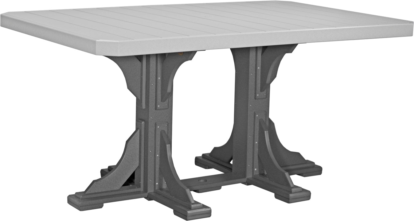 LuxCraft 4' x 6' Rectangular Table - Ever Season Furniture