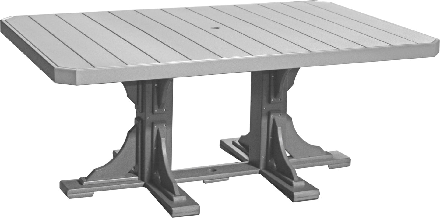 LuxCraft 4' x 6' Rectangular Table - Ever Season Furniture
