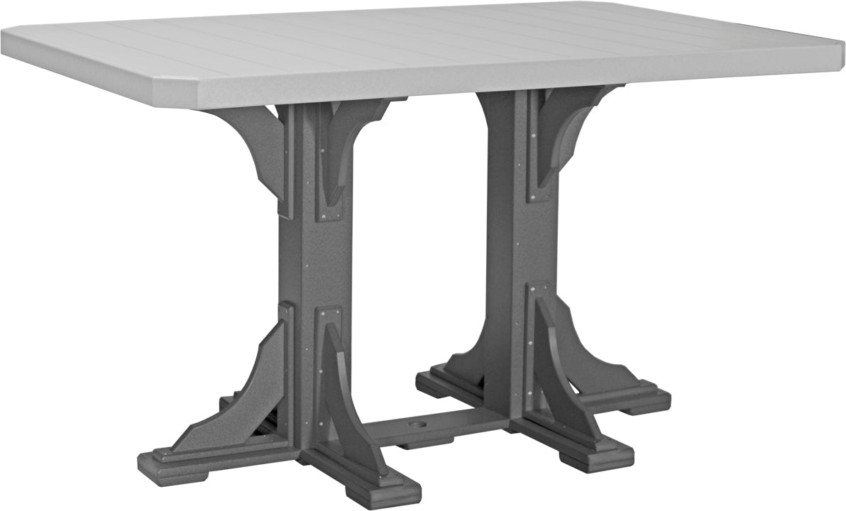 LuxCraft 4' x 6' Rectangular Table - Ever Season Furniture
