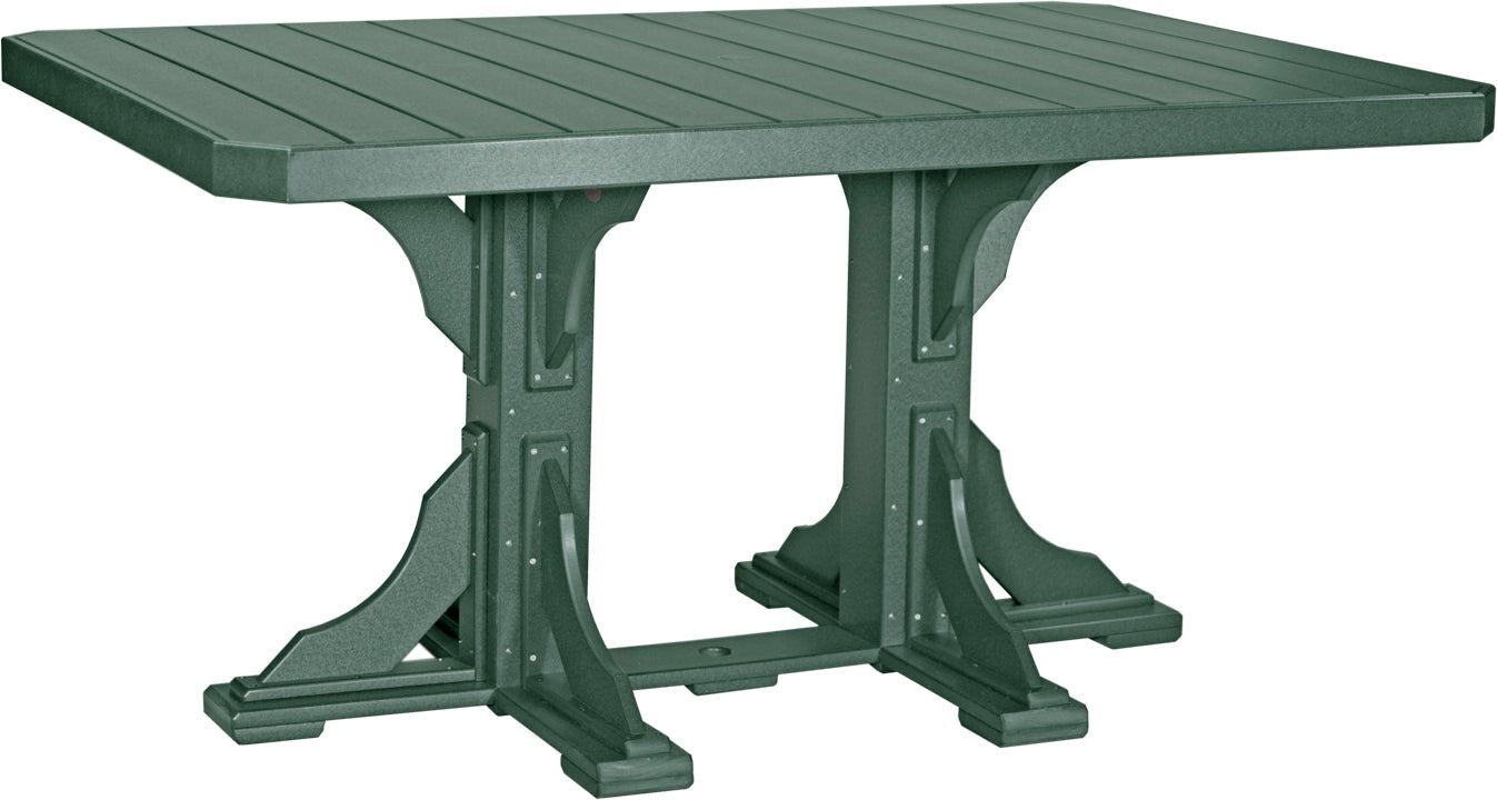 LuxCraft 4' x 6' Rectangular Table - Ever Season Furniture