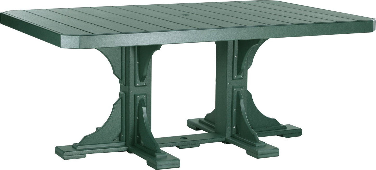 LuxCraft 4' x 6' Rectangular Table - Ever Season Furniture
