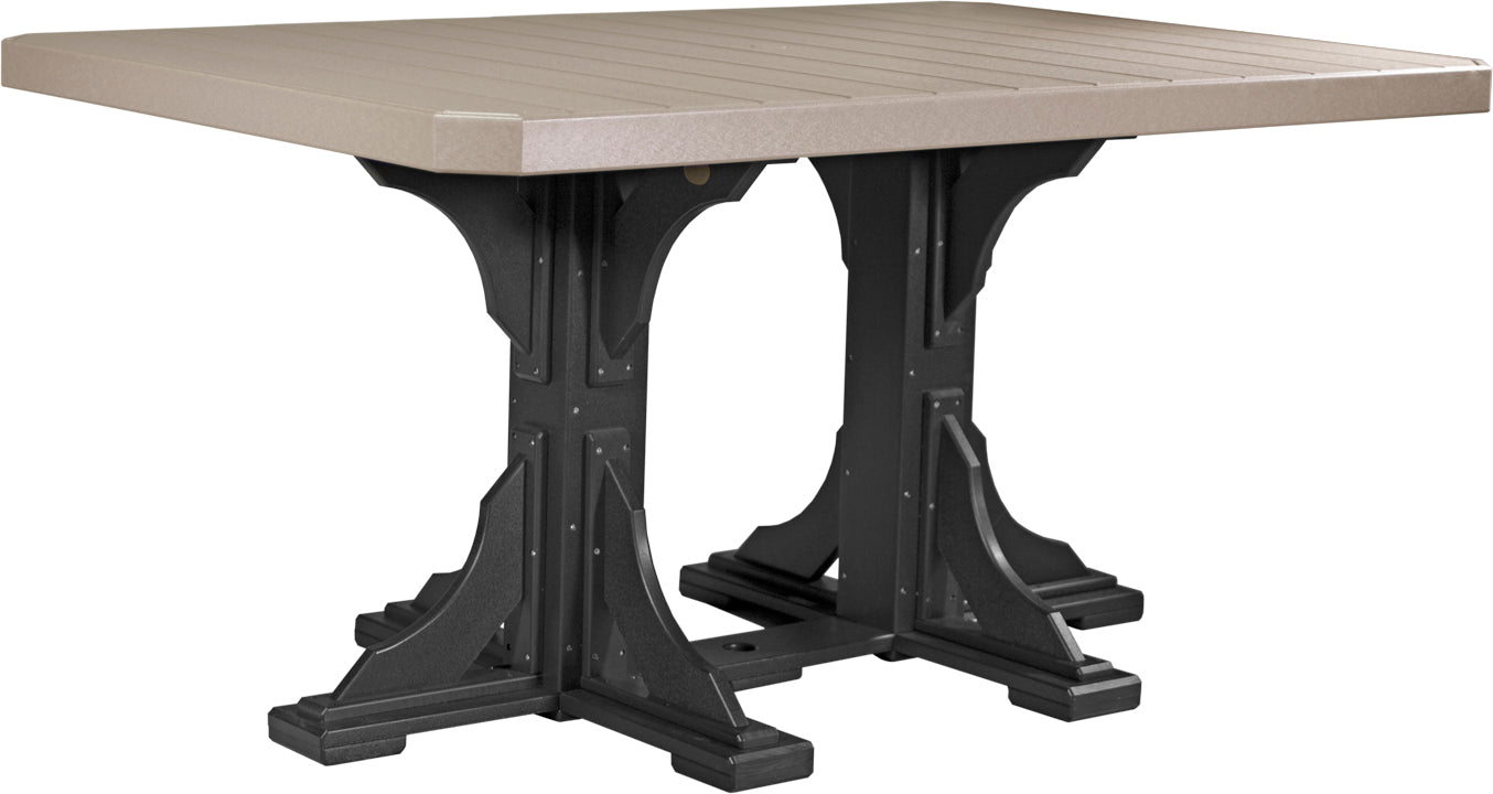 LuxCraft 4' x 6' Rectangular Table - Ever Season Furniture