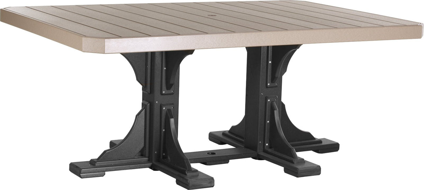 LuxCraft 4' x 6' Rectangular Table - Ever Season Furniture
