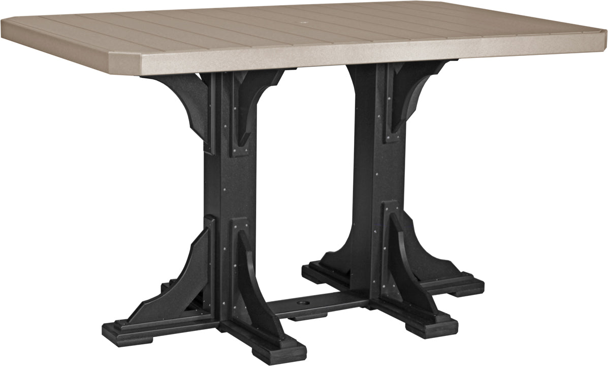 LuxCraft 4' x 6' Rectangular Table - Ever Season Furniture