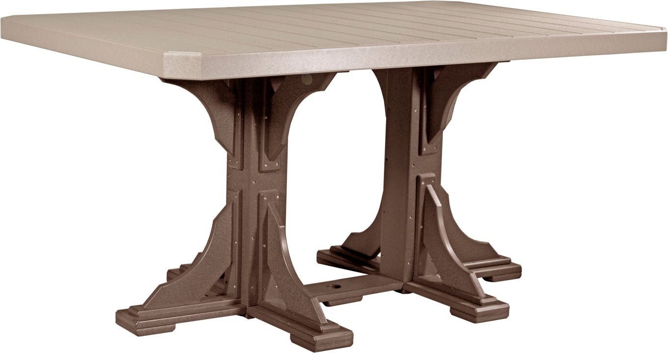 LuxCraft 4' x 6' Rectangular Table - Ever Season Furniture