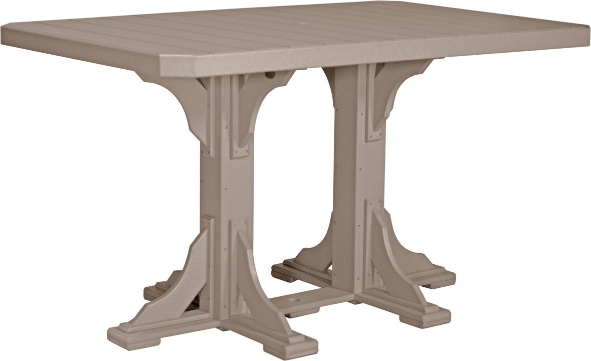 LuxCraft 4' x 6' Rectangular Table - Ever Season Furniture
