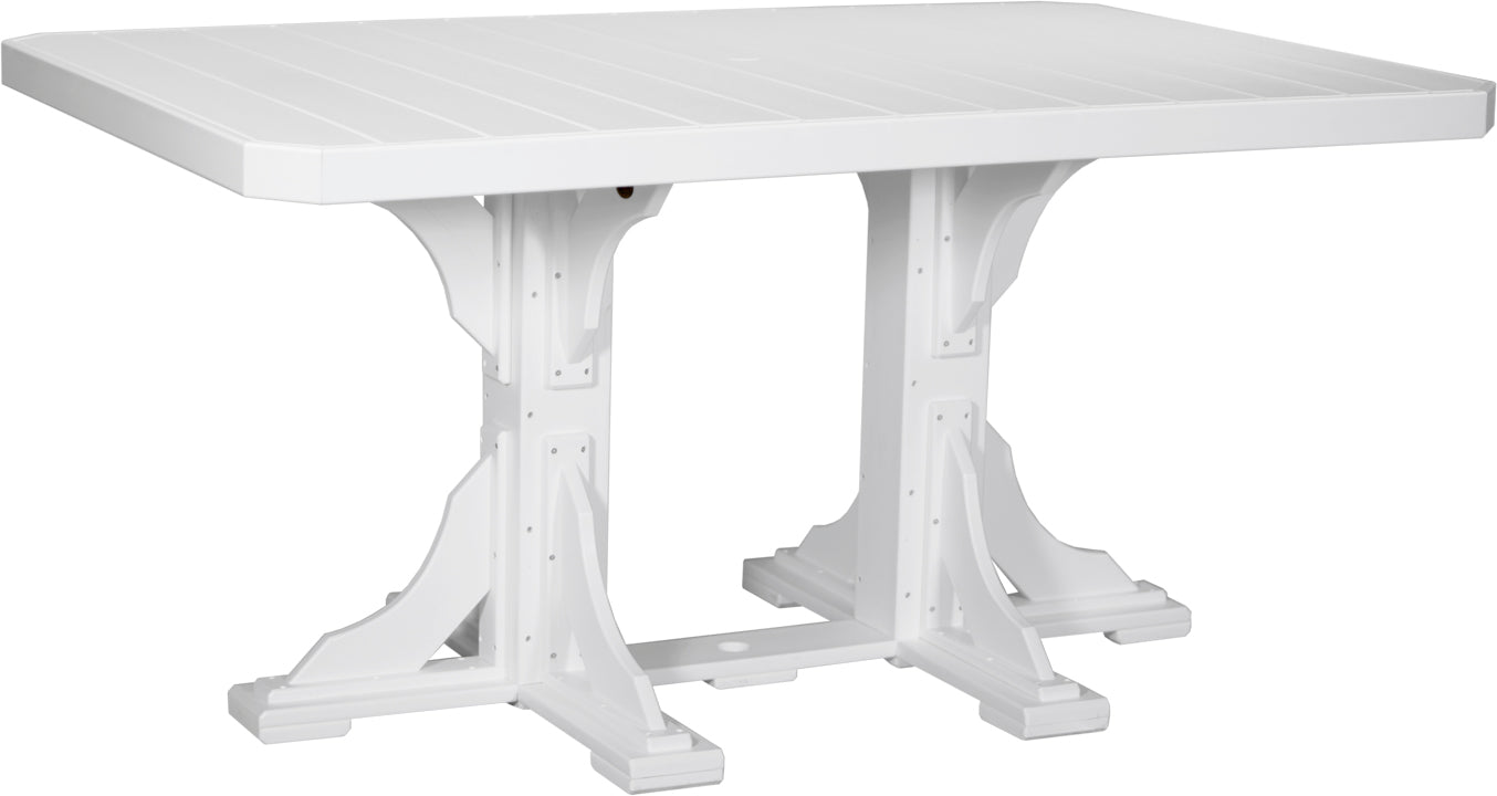 LuxCraft 4' x 6' Rectangular Table - Ever Season Furniture