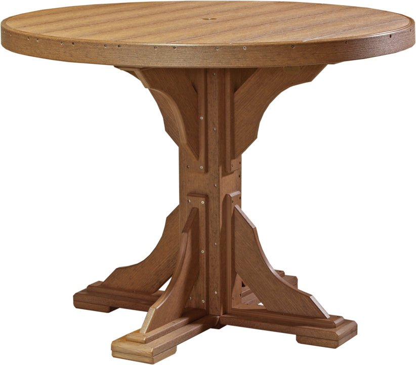 LuxCraft 4' Round Table - Ever Season Furniture