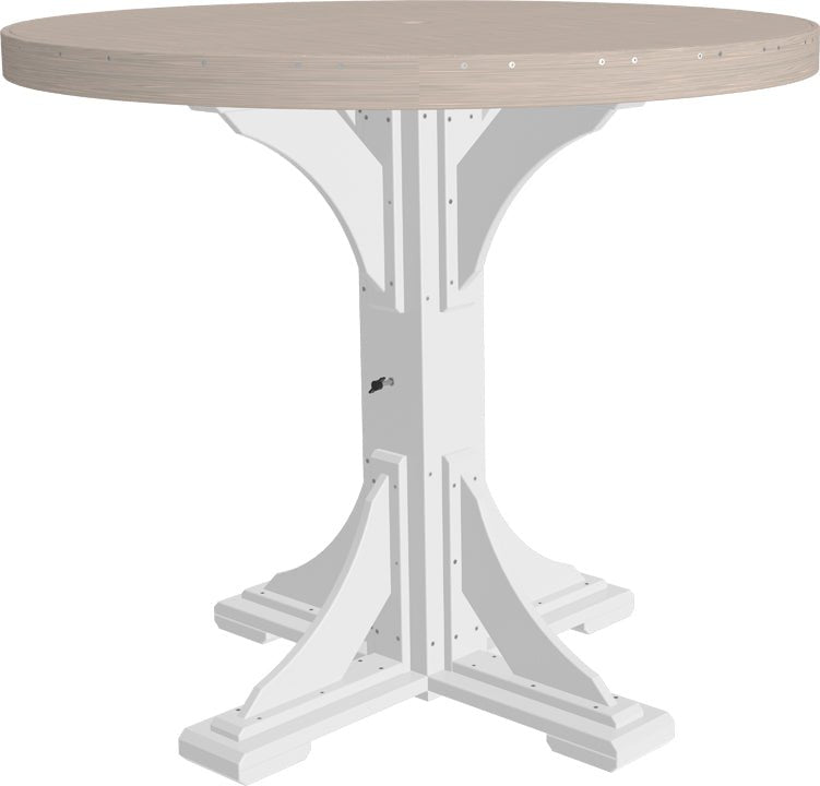 LuxCraft 4' Round Table - Ever Season Furniture