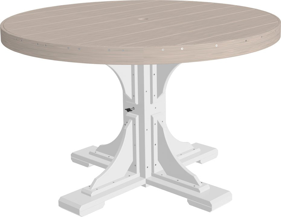 LuxCraft 4' Round Table - Ever Season Furniture