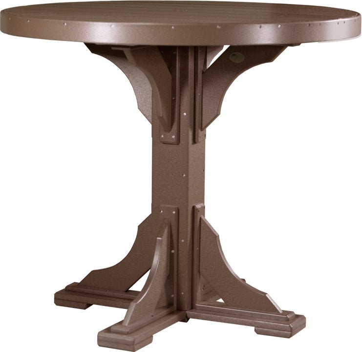 LuxCraft 4' Round Table - Ever Season Furniture