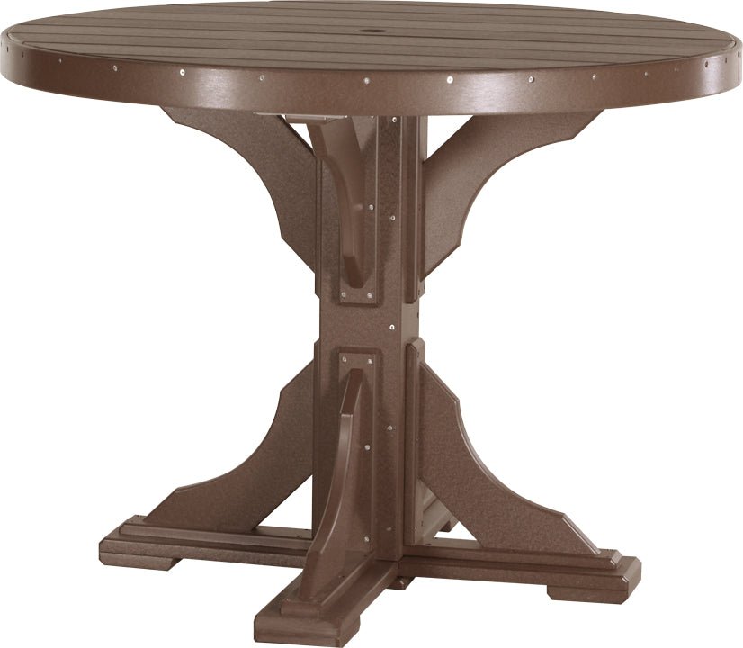 LuxCraft 4' Round Table - Ever Season Furniture
