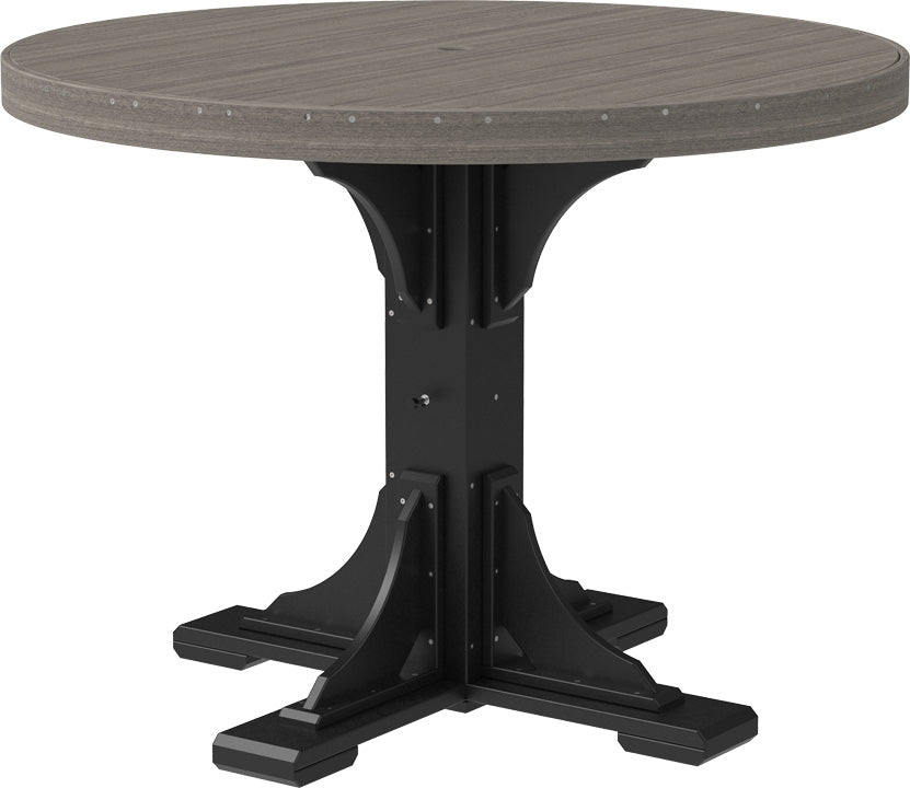 LuxCraft 4' Round Table - Ever Season Furniture