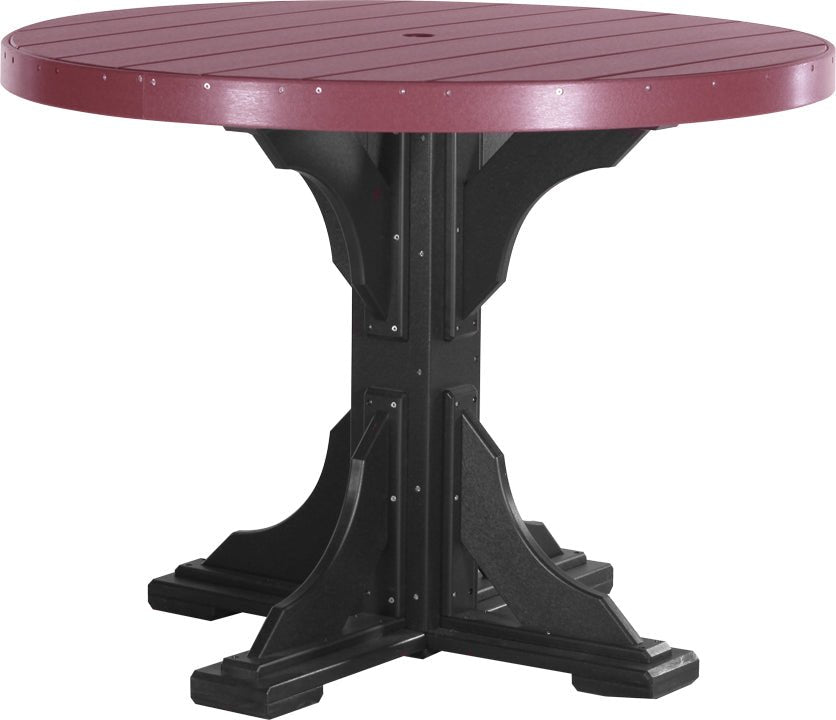 LuxCraft 4' Round Table - Ever Season Furniture