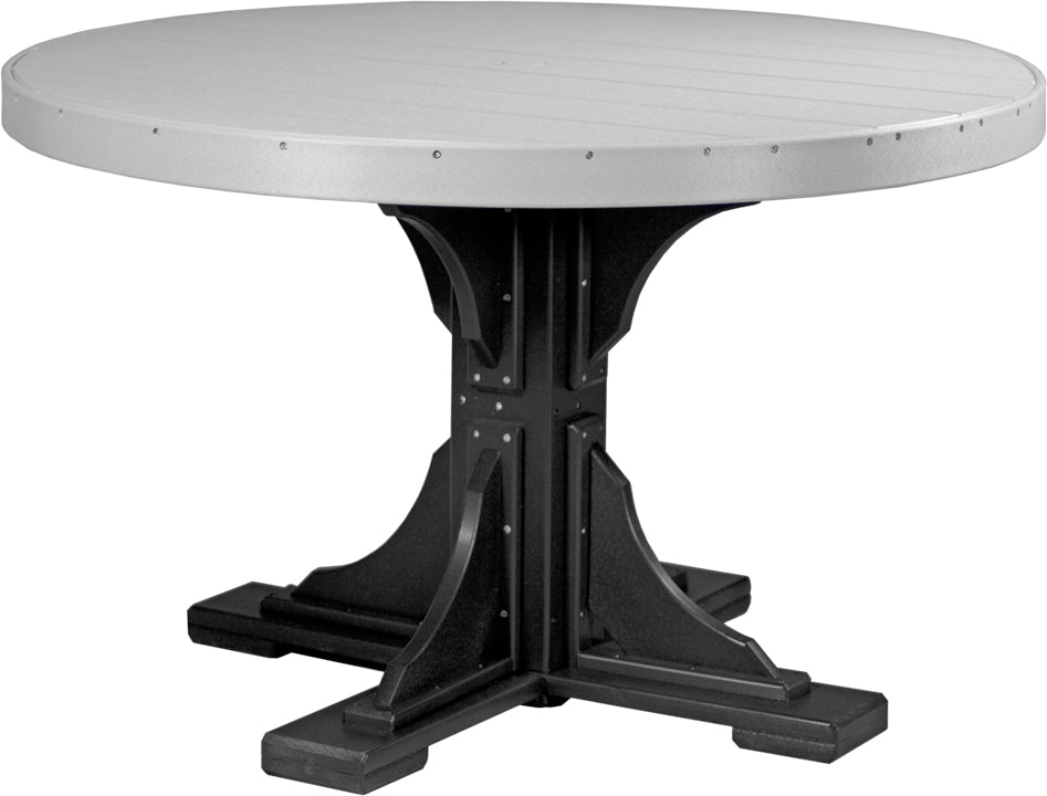 LuxCraft 4' Round Table - Ever Season Furniture