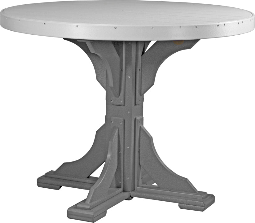 LuxCraft 4' Round Table - Ever Season Furniture