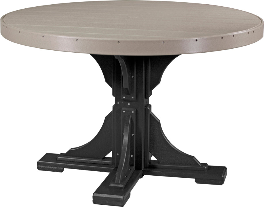 LuxCraft 4' Round Table - Ever Season Furniture