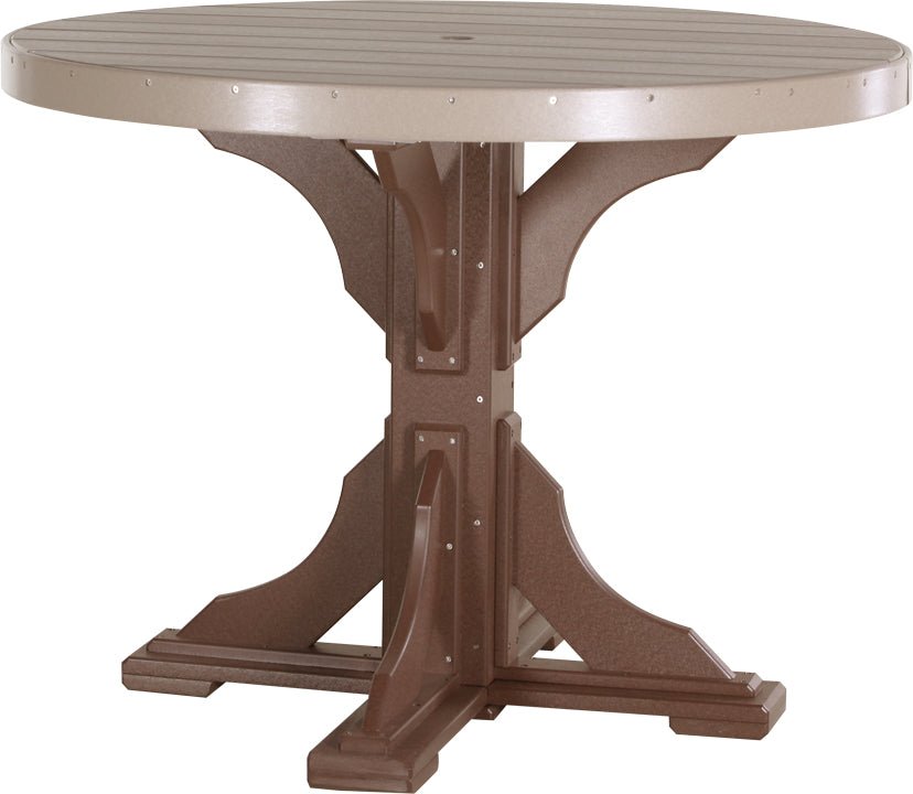 LuxCraft 4' Round Table - Ever Season Furniture