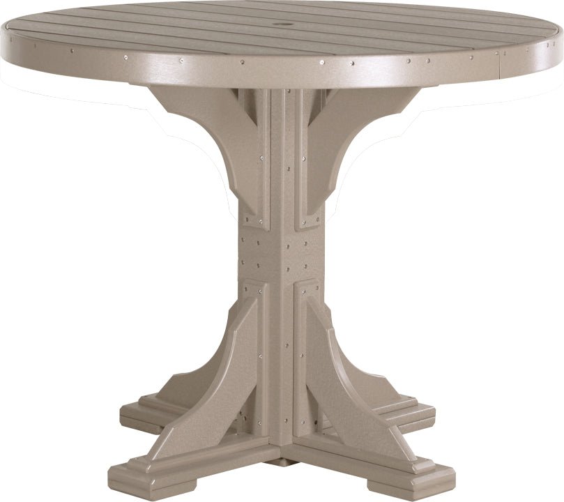 LuxCraft 4' Round Table - Ever Season Furniture