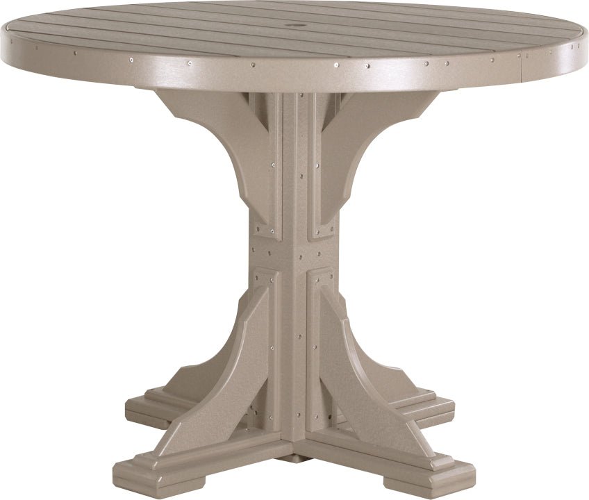 LuxCraft 4' Round Table - Ever Season Furniture