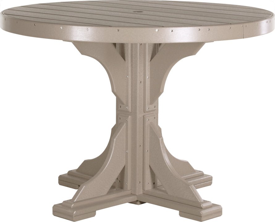 LuxCraft 4' Round Table - Ever Season Furniture