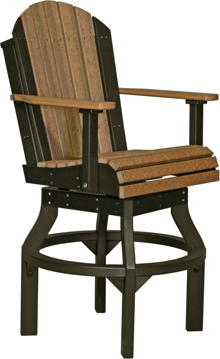 LuxCraft Dining Chair - Adirondack Swivel Chair - Ever Season Furniture
