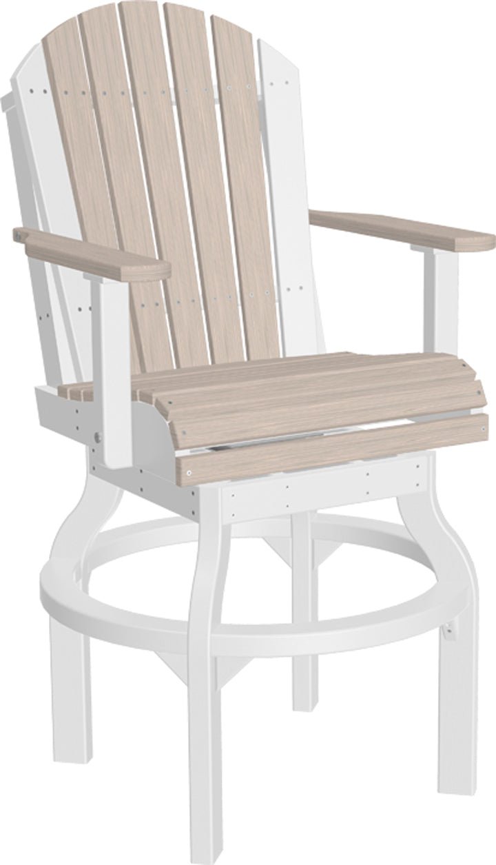 LuxCraft Dining Chair - Adirondack Swivel Chair - Ever Season Furniture