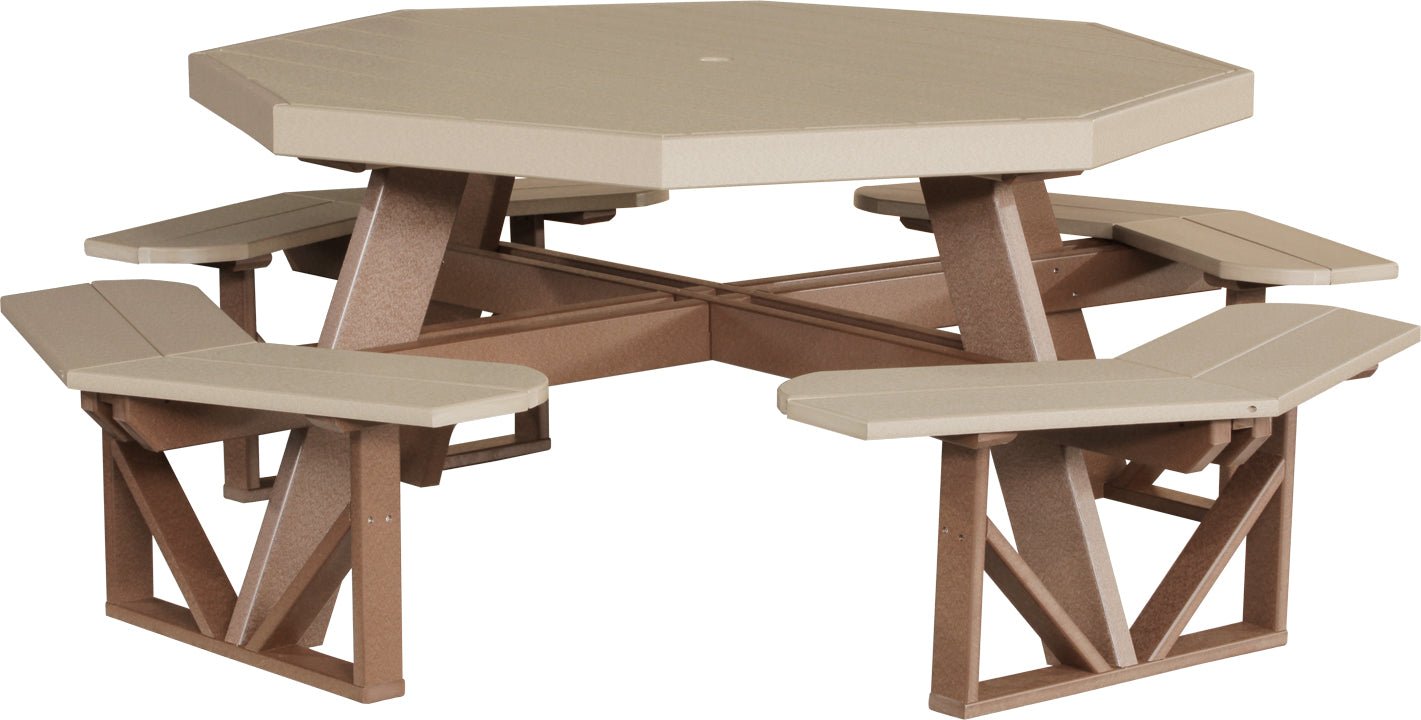 LuxCraft Octagon Picnic Table - Ever Season Furniture