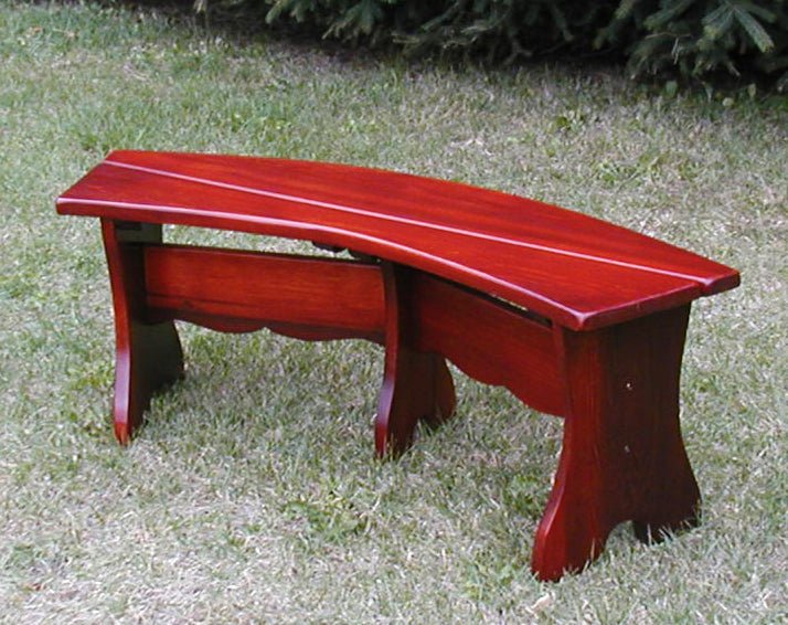 Curved Bench (Made - to - Order) - Ever Season Furniture