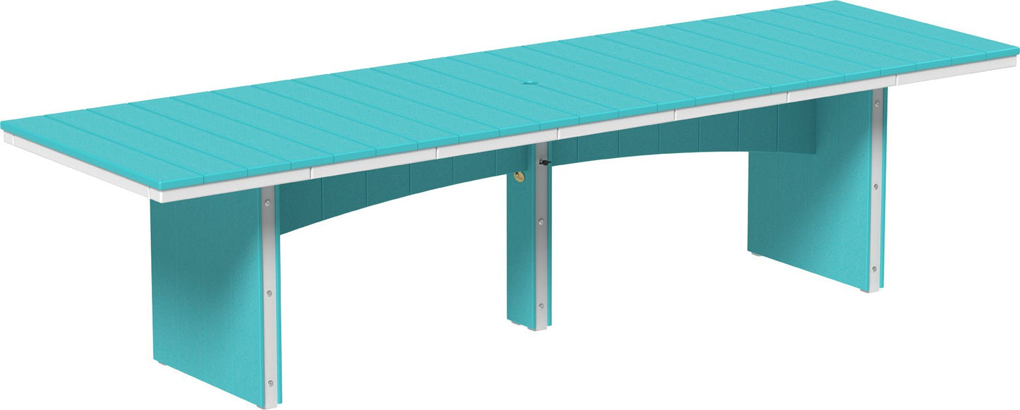 LuxCraft Urban Dining Table 3' x 10' Rectangular (Counter Height) - Ever Season Furniture