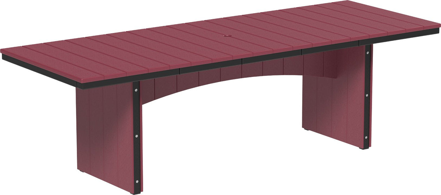 LuxCraft Urban Dining Table 3' x 8' Rectangular (Dining Height) - Ever Season Furniture