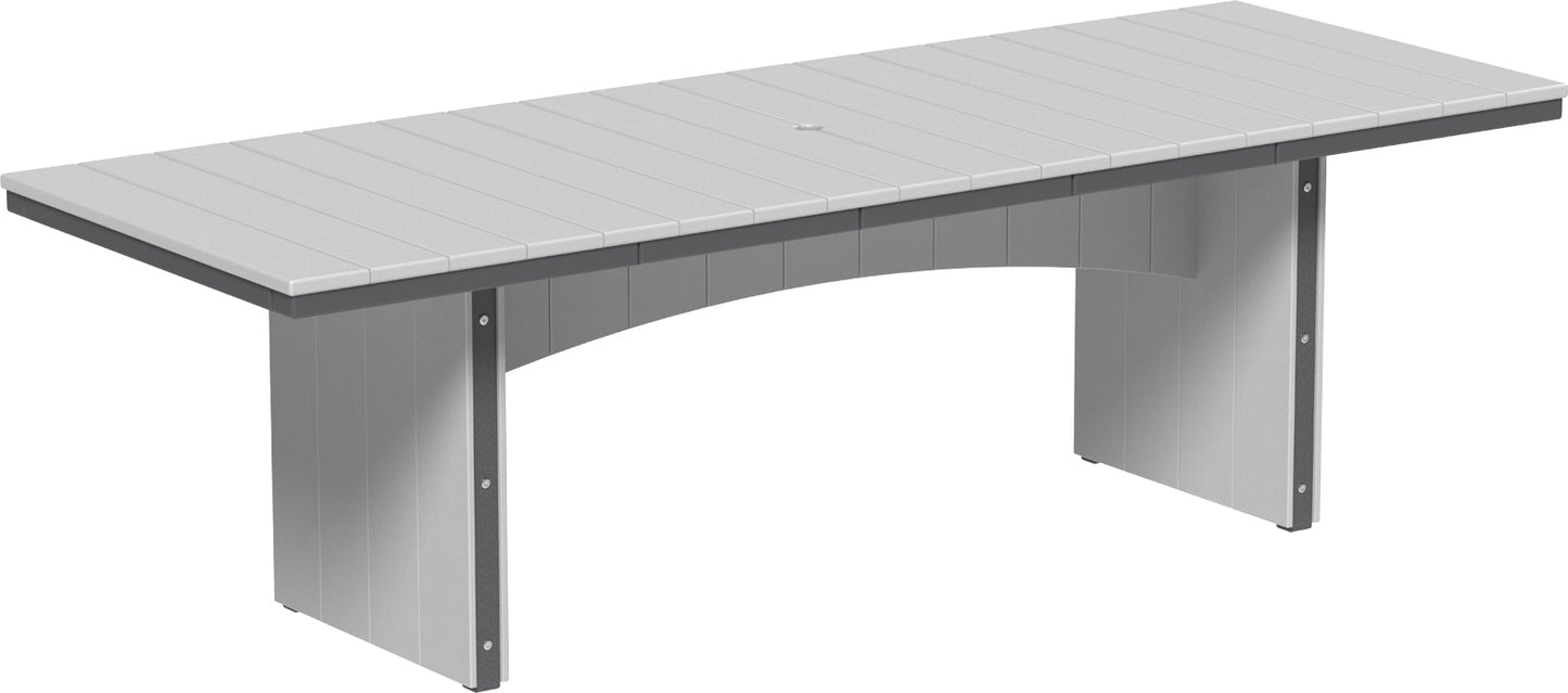 LuxCraft Urban Dining Table 3' x 8' Rectangular (Dining Height) - Ever Season Furniture