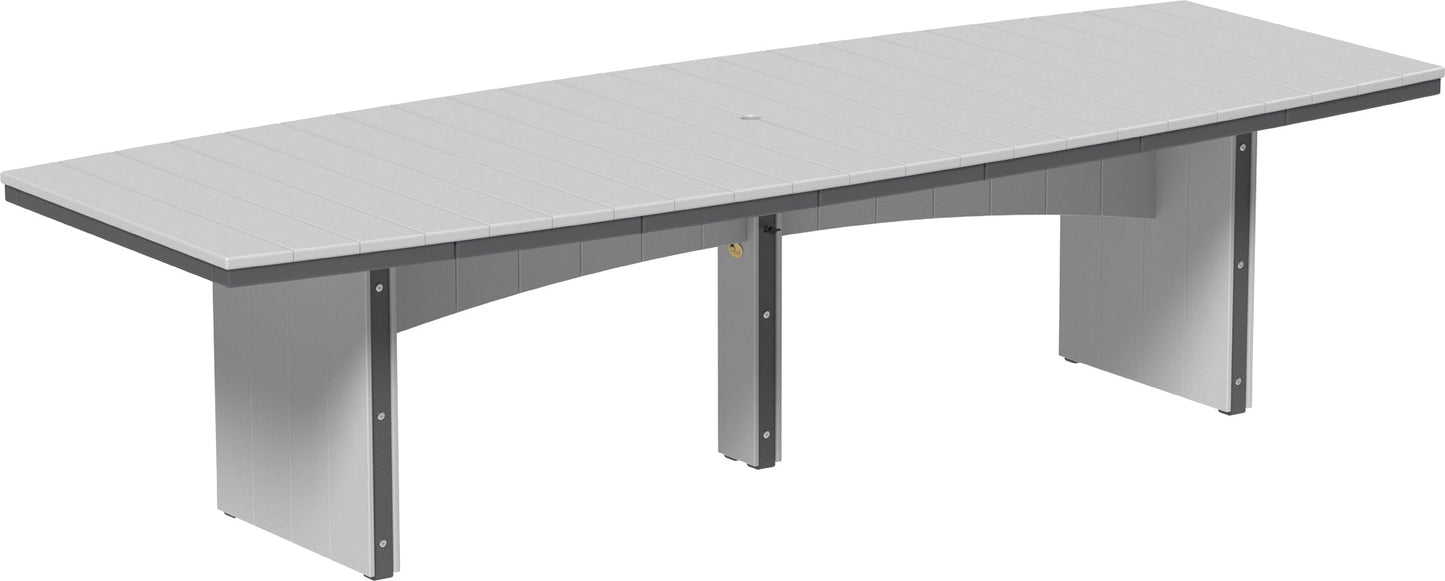 LuxCraft Urban Dining Table 4' x 10' Oval (Counter Height) - Ever Season Furniture