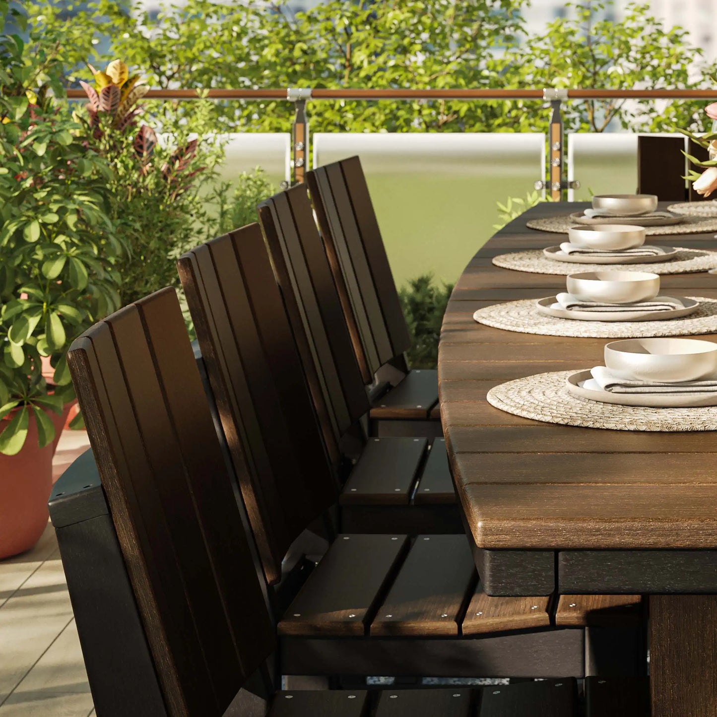 LuxCraft Dining Chair - Urban Arm Chair - Ever Season Furniture