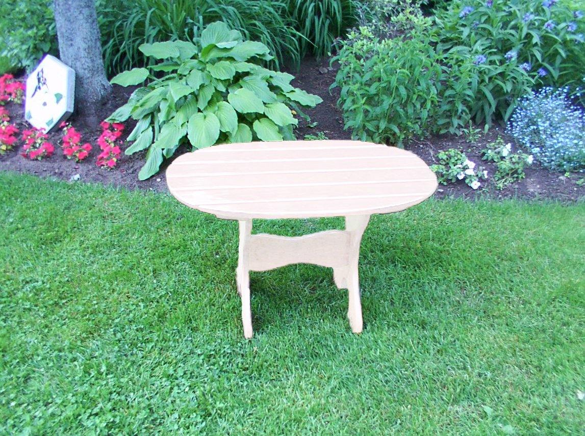 Oval Side Table (Made - to - Order) - Ever Season Furniture