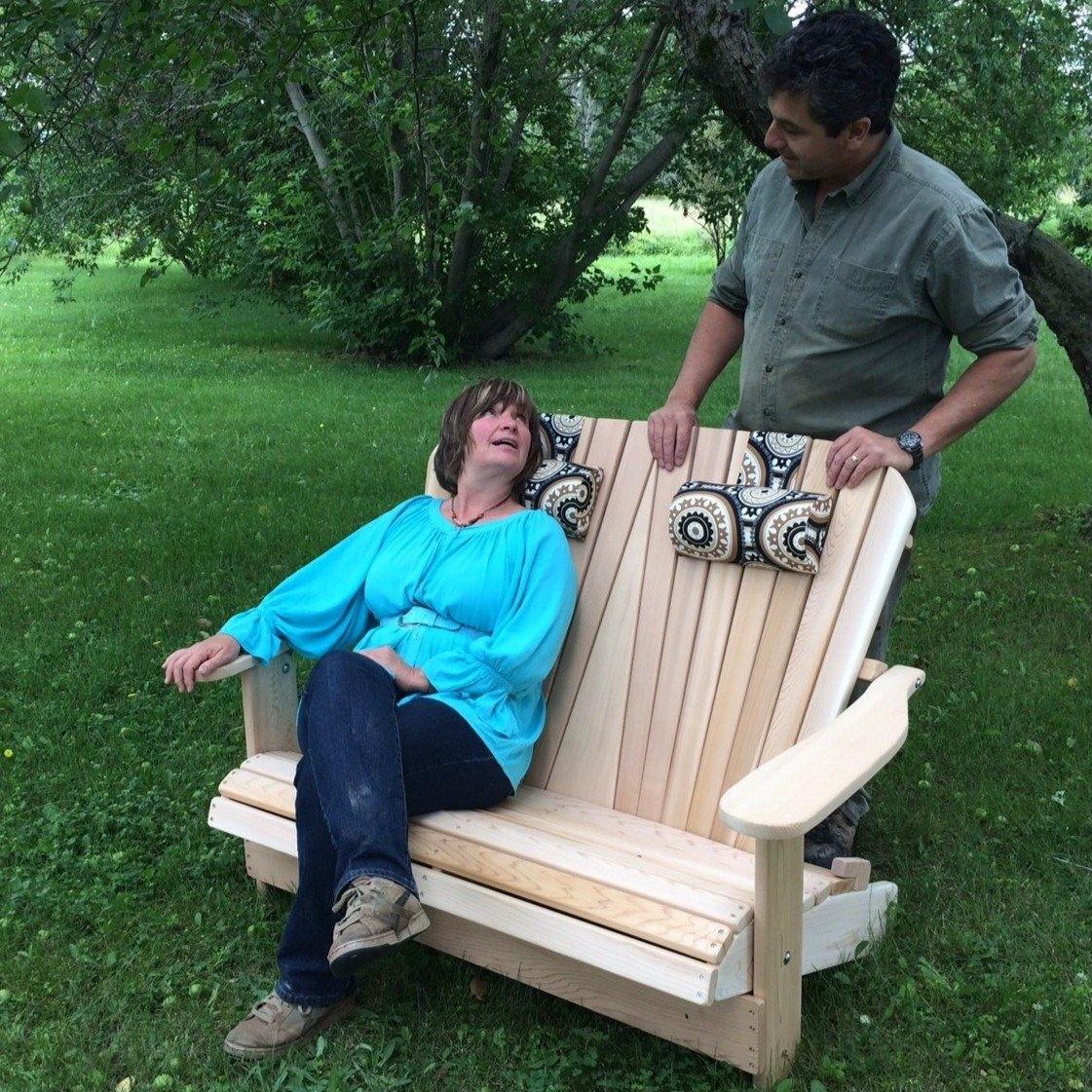 Royal Loveseat Adirondack Chair (Made - to - Order) - Ever Season Furniture
