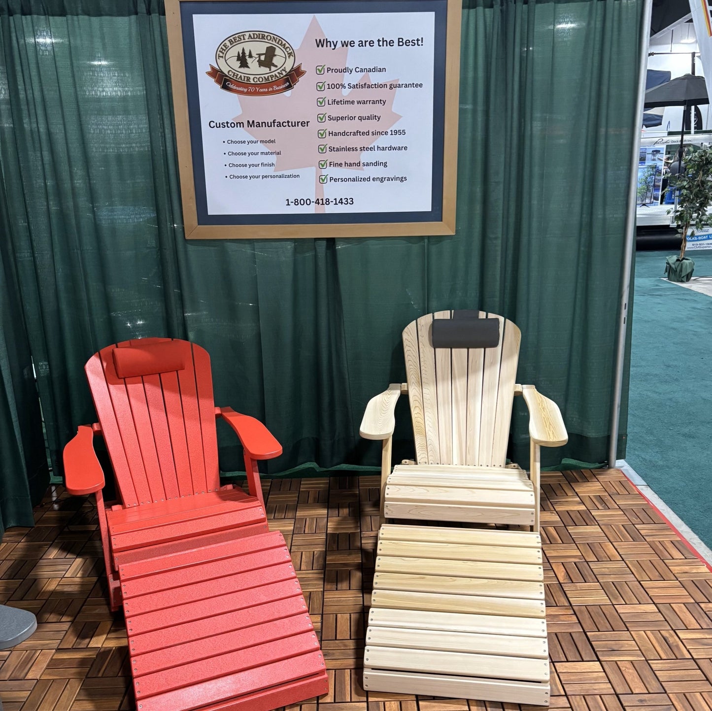 Royal Elevated Reclining Adirondack Chair (Made - to - Order) - Ever Season Furniture