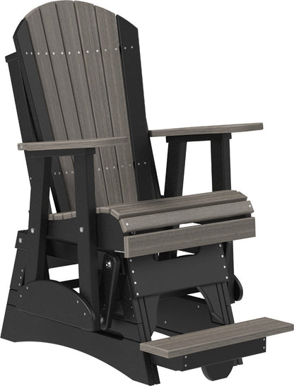 LuxCraft 2' Adirondack Balcony Glider Chair - Ever Season Furniture