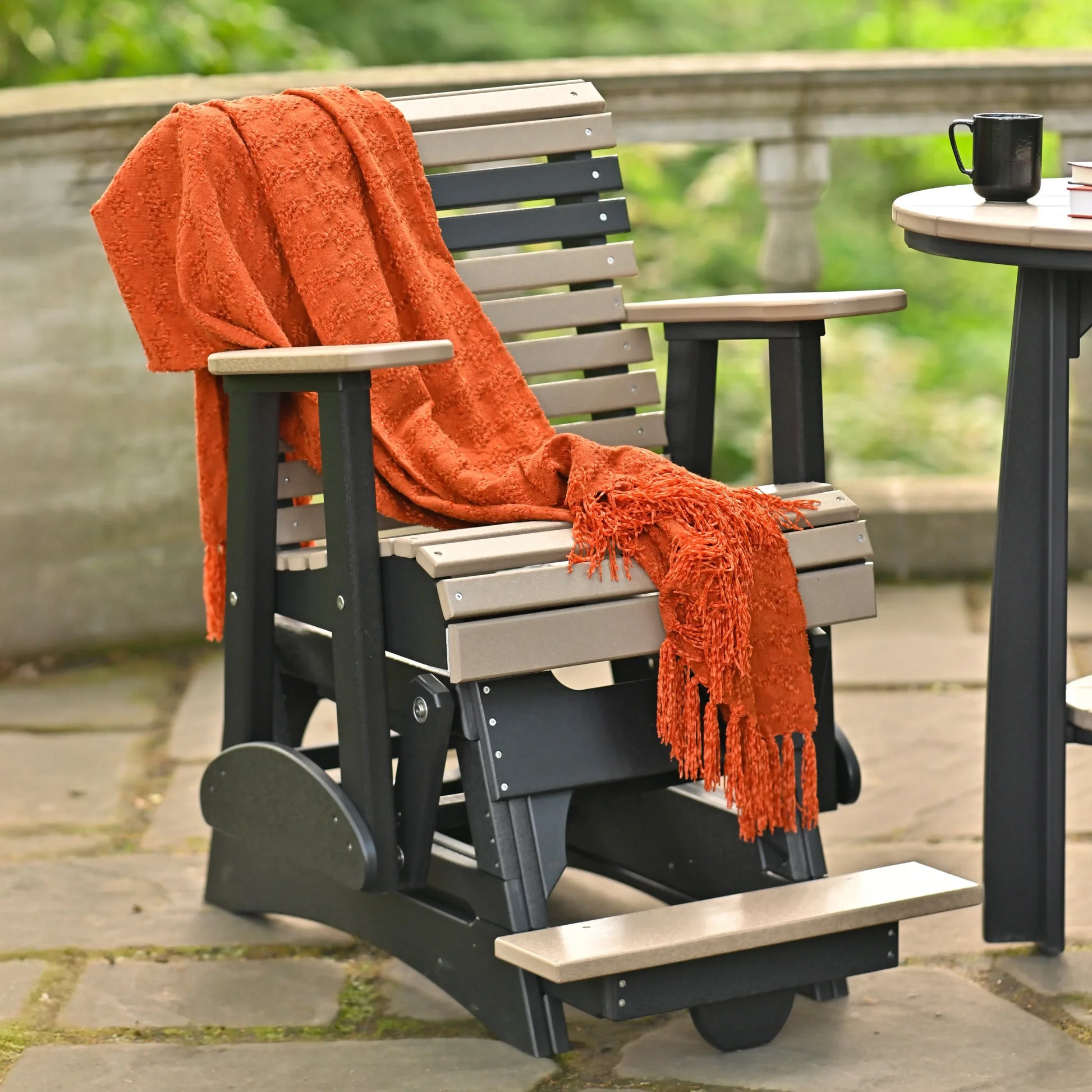 LuxCraft Plain Balcony Glider (2'/4'/5') - Ever Season Furniture