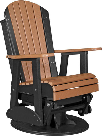 LuxCraft 2' Adirondack Swivel Glider - Ever Season Furniture