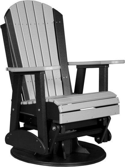 LuxCraft 2' Adirondack Swivel Glider - Ever Season Furniture