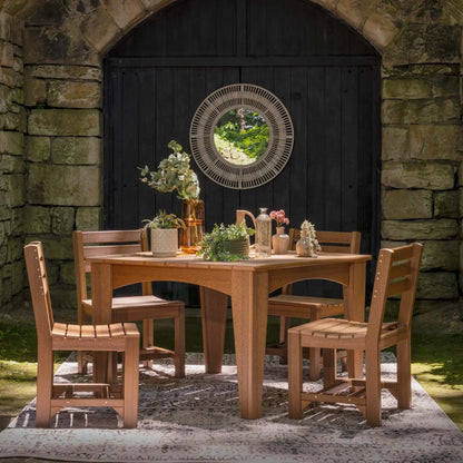 LuxCraft Island Dining Table (44" Square) - Ever Season Furniture