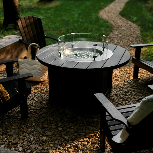 LuxCraft Lumin Fire Pit 46" Round - Ever Season Furniture
