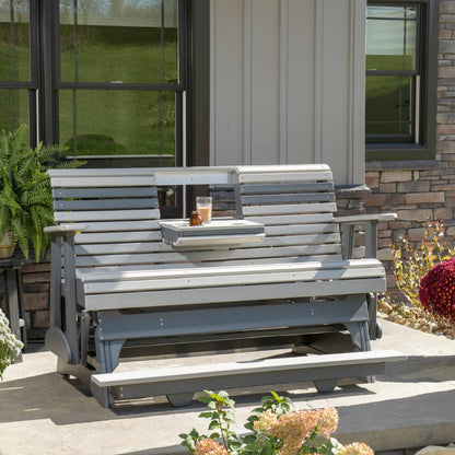 LuxCraft Plain Balcony Glider (2'/4'/5') - Ever Season Furniture