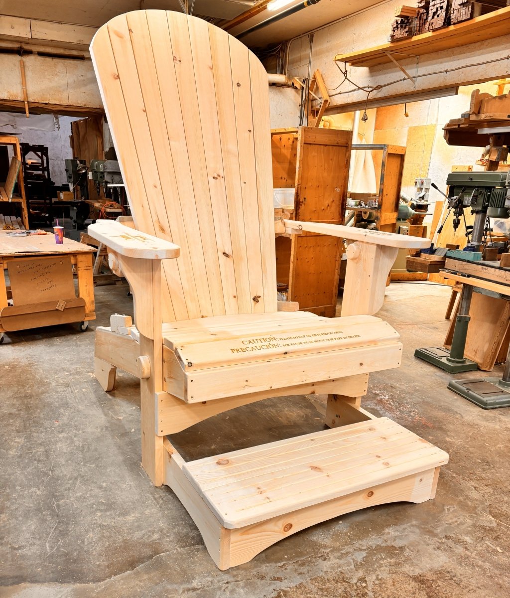 Traditional Giant Adirondack Chair (Made - to - Order) - Ever Season Furniture